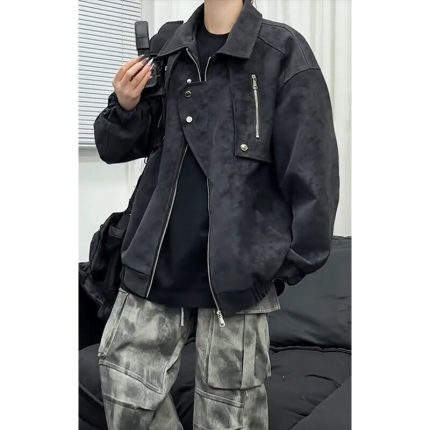 Spring Nylon Baseball Blouson