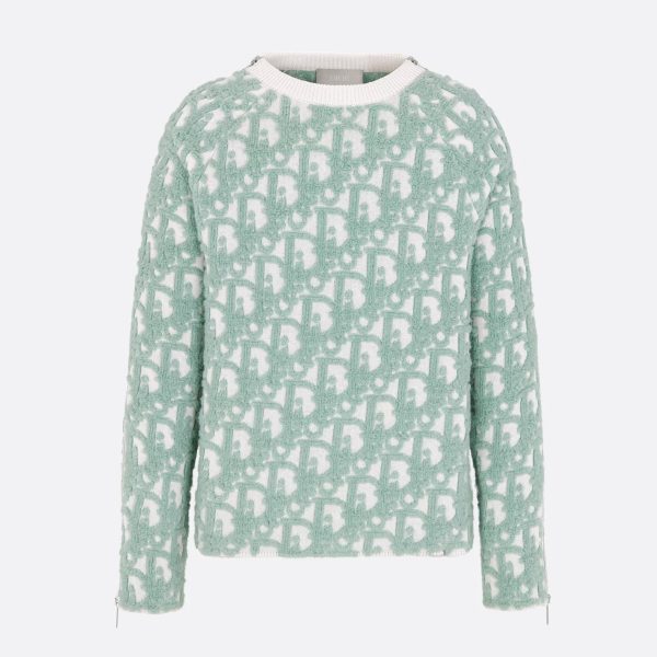 Dior Oblique Sweater Green