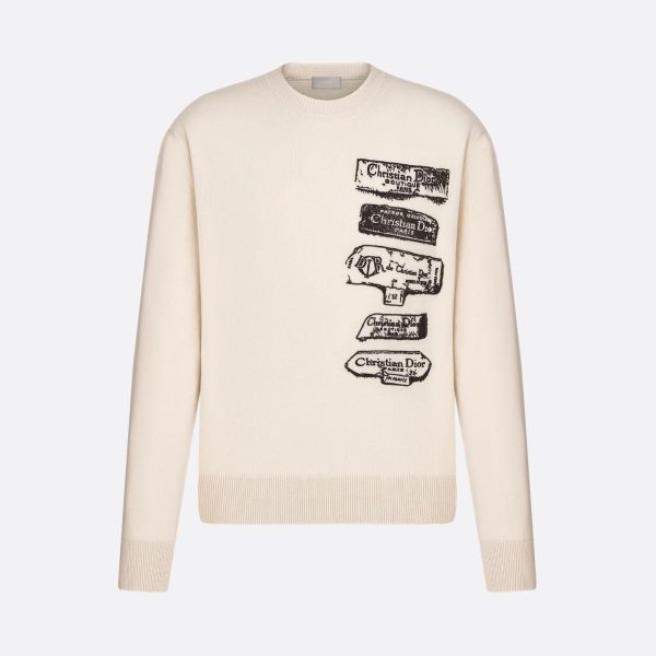 Dior Archives Labels Sweater