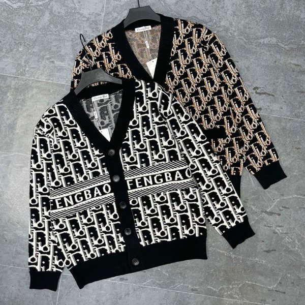 Dior Oblique Black Cardigan
