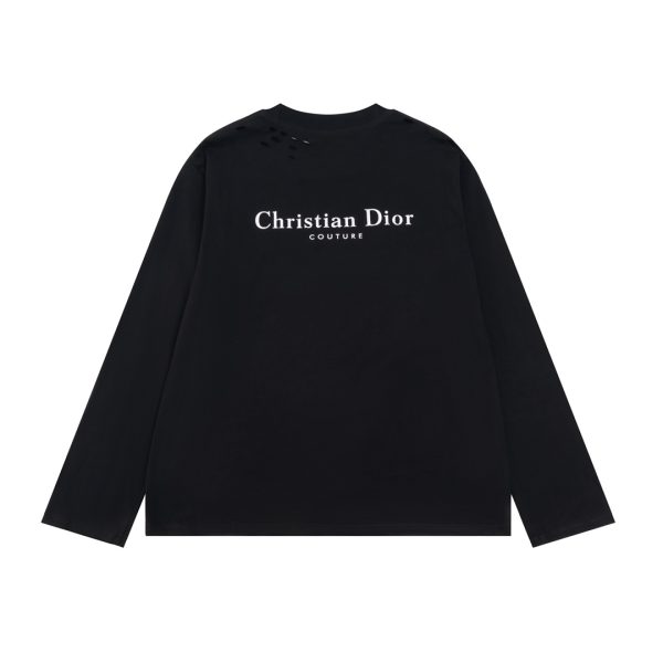 Black Christian Dior Couture Sweatshirt