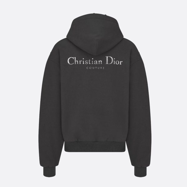 Christian Dior Couture Hooded Lined Sweatshirt