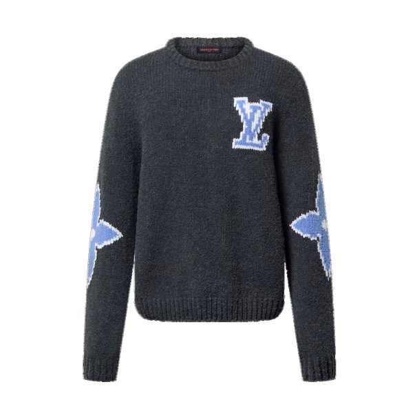 LOUIS VUITTON Chunky Wool Blend Pullover