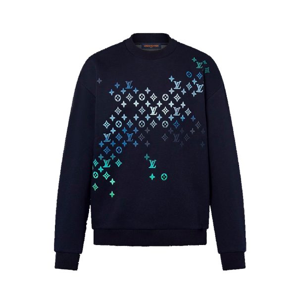 LOUIS VUITTON Embroidered Cotton Sweatshirt