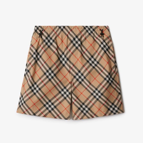 Burberry Check Shorts