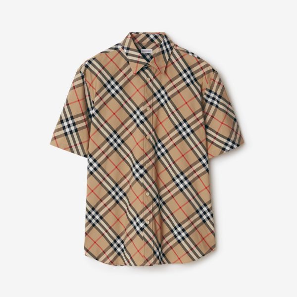 Burberry Check Cotton Shirt