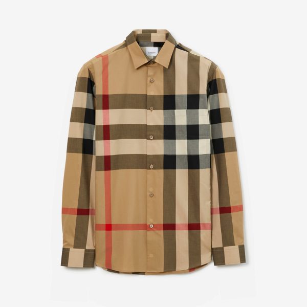 Burberry Check Cotton Shirt