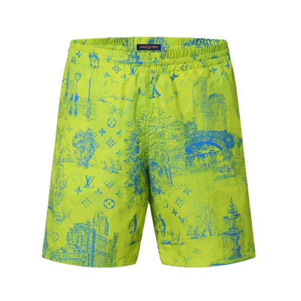 LOUIS VUITTON Monogram Nylon Swim Shorts