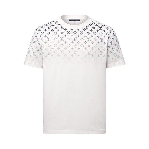 LOUIS VUITTON Gradient Cotton T-Shirt White