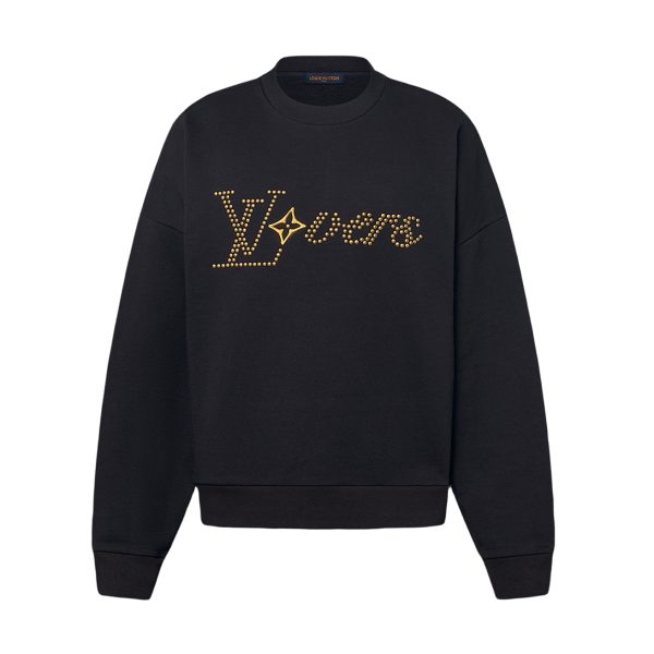 LOUIS VUITTON Cotton Signature Crewneck