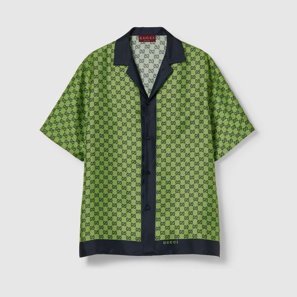 GUCCI PRINTED SILK SHIRT