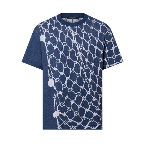 LOUIS VUITTON Cotton Short-Sleeved Crewneck